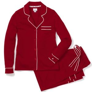 NWT Petite Plume Women’s Pajama Set, Bordeaux, Size M